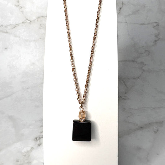 PERFUME NECKLACE ONYX
