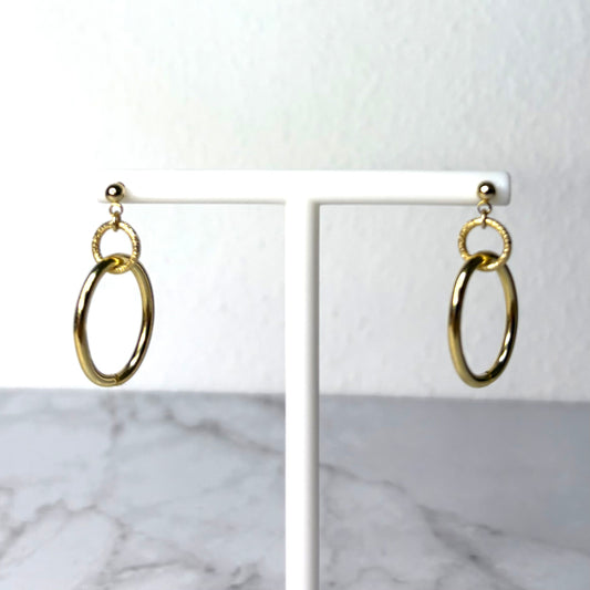 OVAL EARRINGS PL