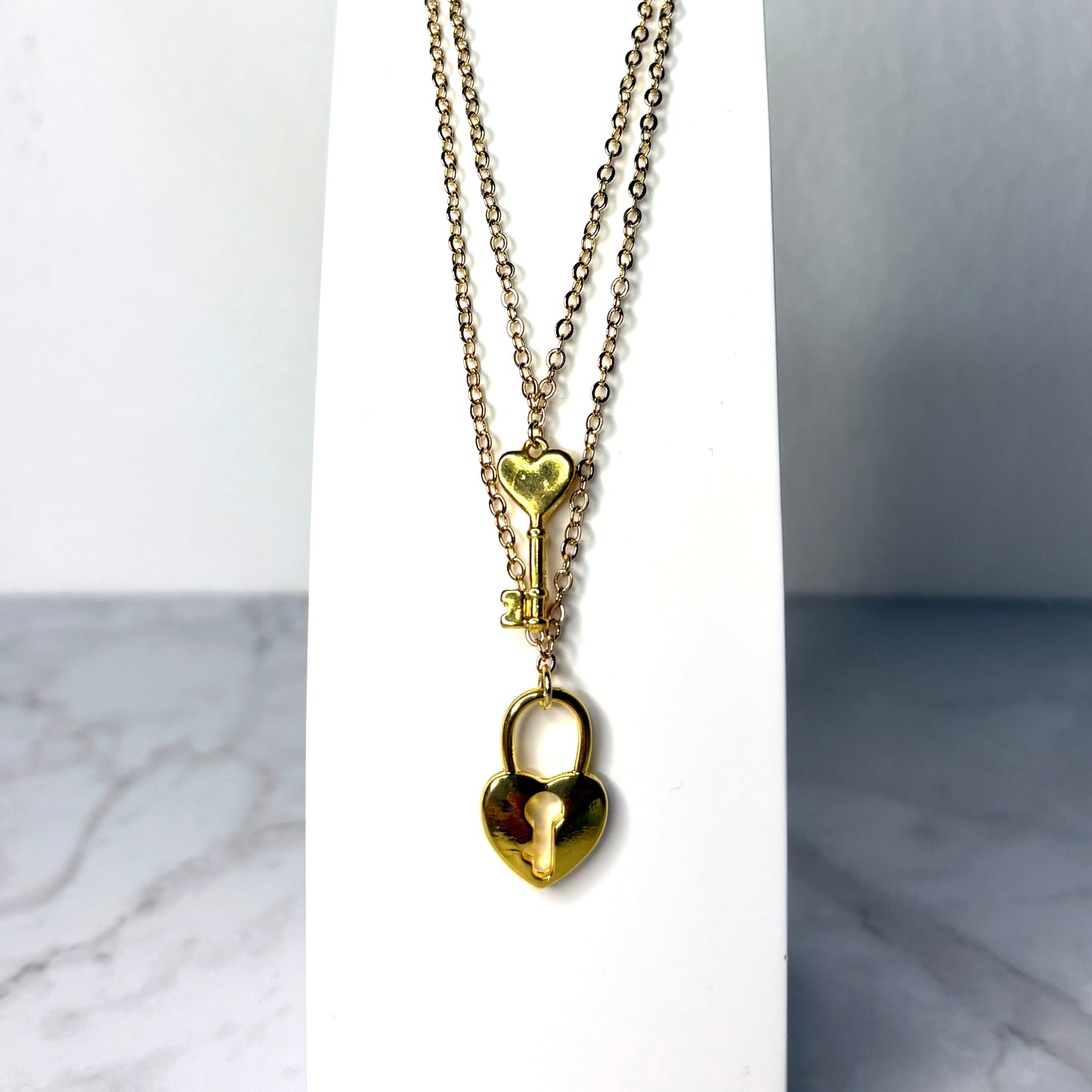 Vorhängeschloss-Halskette