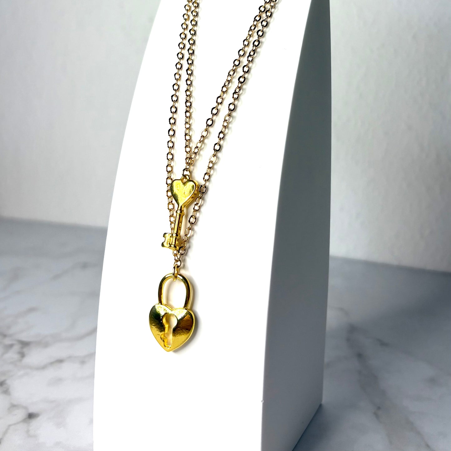 Vorhängeschloss-Halskette