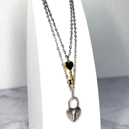 Vorhängeschloss-Halskette