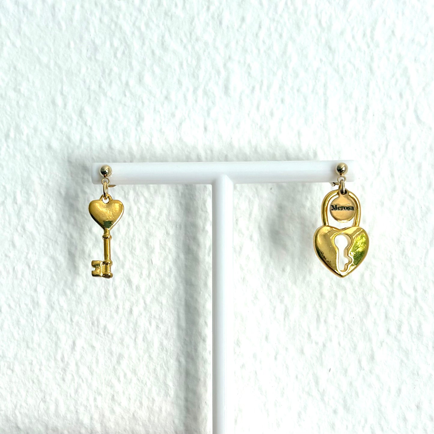 Vorhängeschloss-Ohrringe