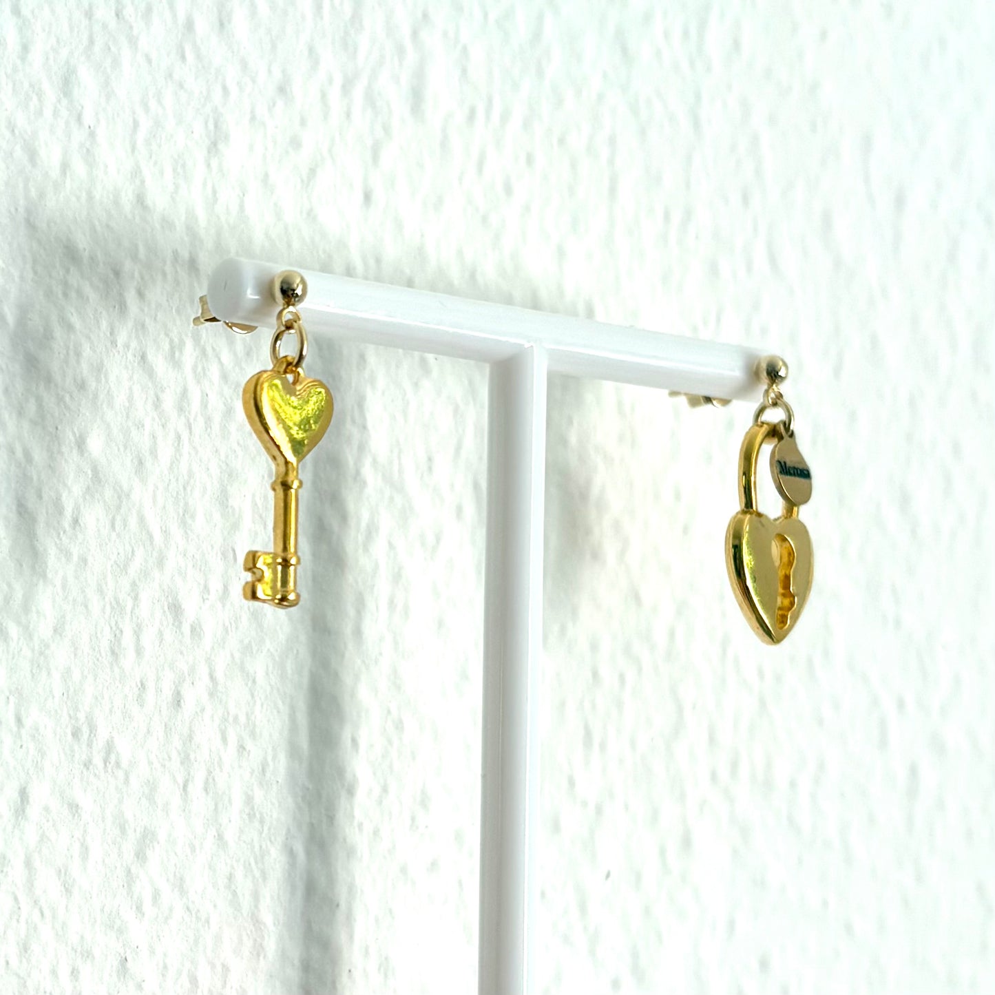 Vorhängeschloss-Ohrringe