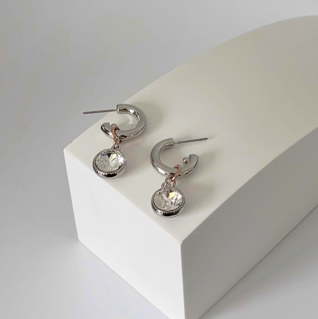 チャンキーフープピアス BC