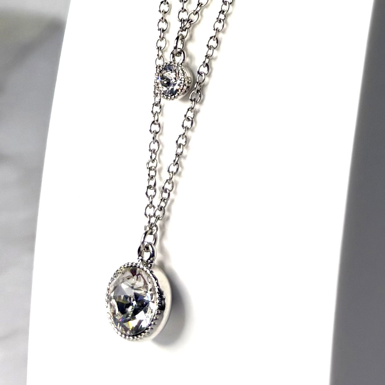 DRN-double round necklace-BC