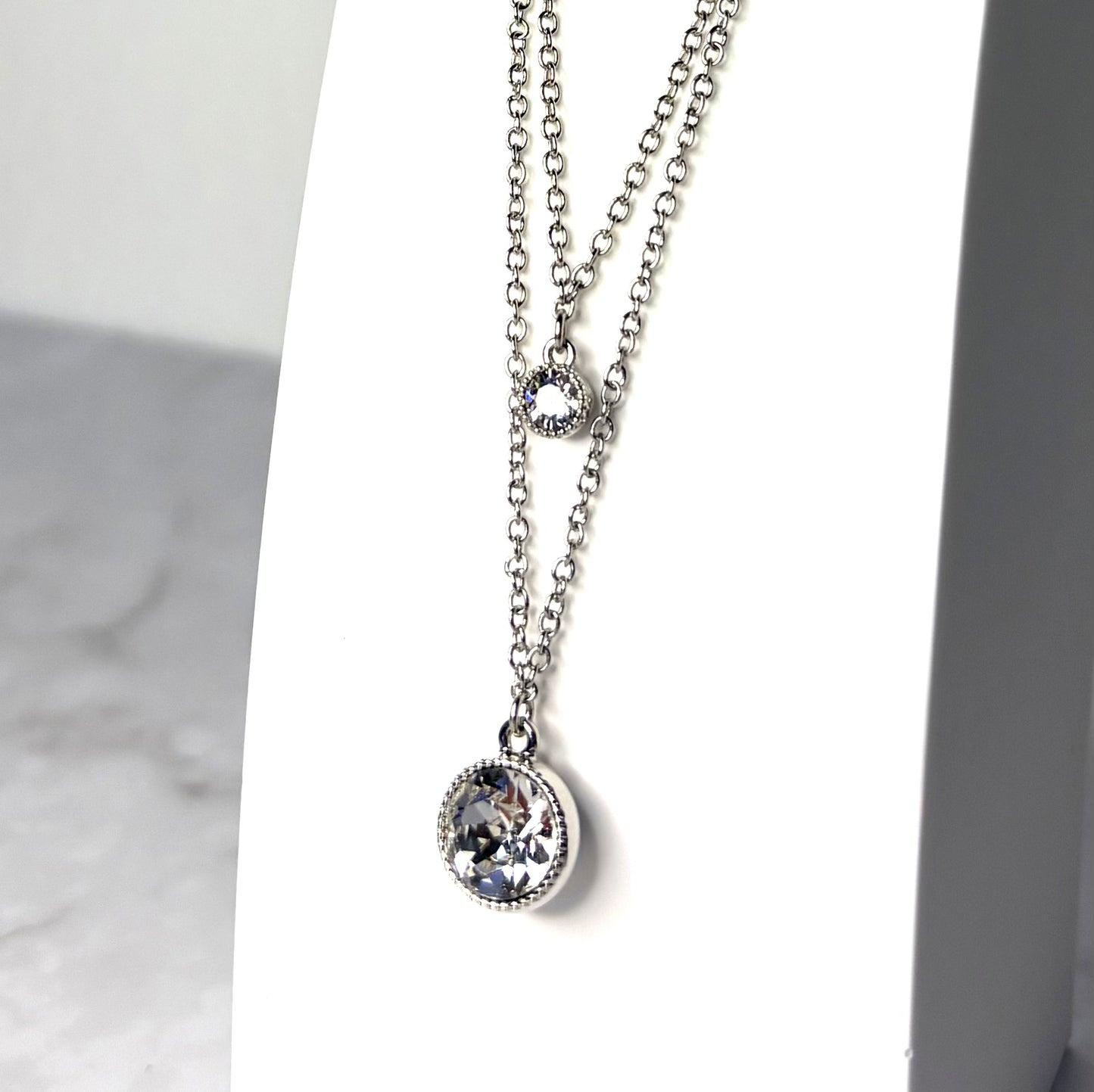 DRN-double round necklace-BC