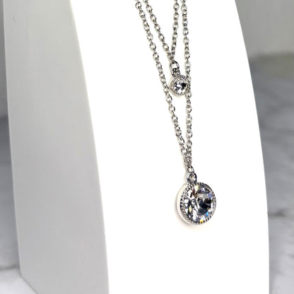 DRN-double round necklace-BC