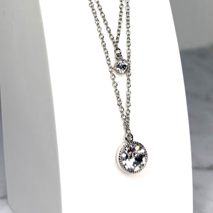 DRN-double round necklace-BC