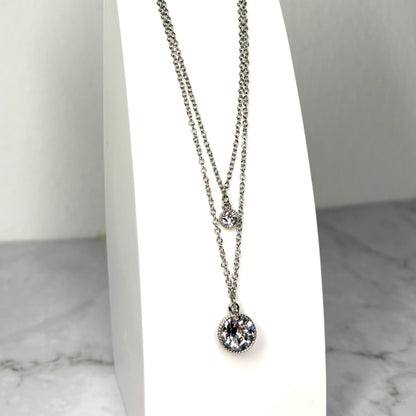DRN-double round necklace-BC