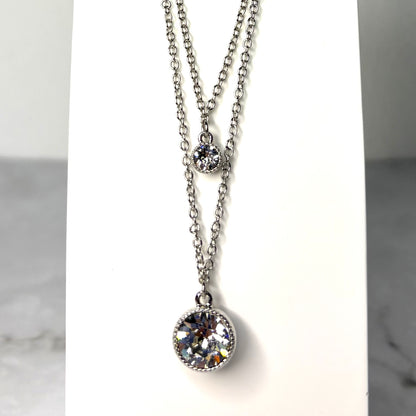 DRN-double round necklace-BC