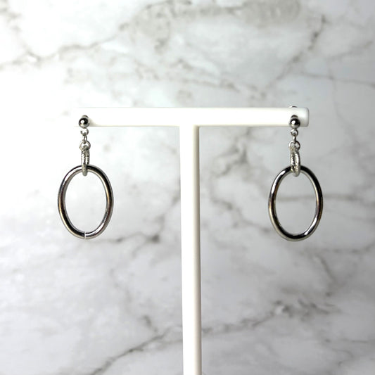 Oval earrings PL